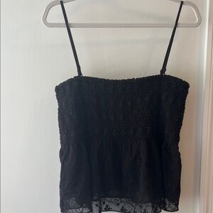 AE Black Lace Women’s Tank Top